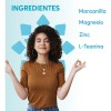 Ansiedad Suplemento Gomitas Anti Estrés Magnesio Sin Gluten Mora