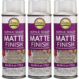 Aleene's Spray 6 oz. 3 Pack Acrylic Sealer, Clear-Matte 3 Count