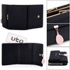 UTO Girls’ Small Purse with Leaf Charm Pendant, Multiple Card