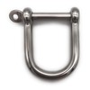 Stainless Steel Shackles Wide Shape Diameter 8 mm V4A A4