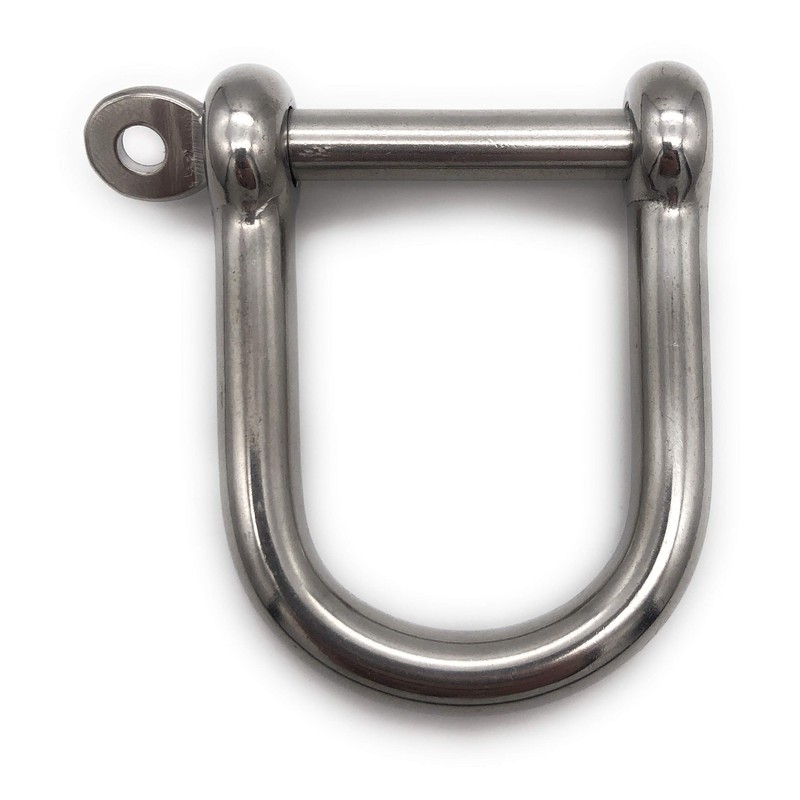 Stainless Steel Shackles Wide Shape Diameter 8 mm V4A A4