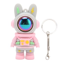 Cartoon USB Flash Drive Space Bunny USB2.0 Interface Plug and Play High Speed Memory Thumb Stick for Laptop Desktop Car Type 1 64GB