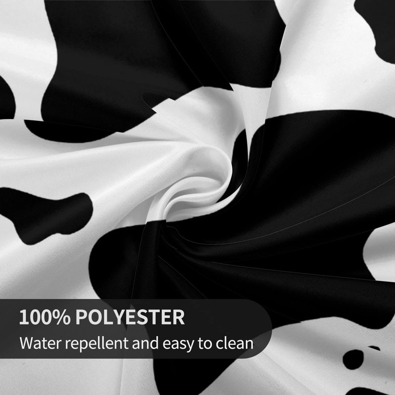 Cow Print Tablecloth Cow Round Tablecloth 60 Inch Washable Table