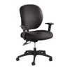 Optional T-Pad Adjustable Arms for Alday 24/7 Task Chair, Black,