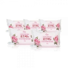 Dongseo C&G Rose Facial Soap with a Good Scent 150g x 5 5ea