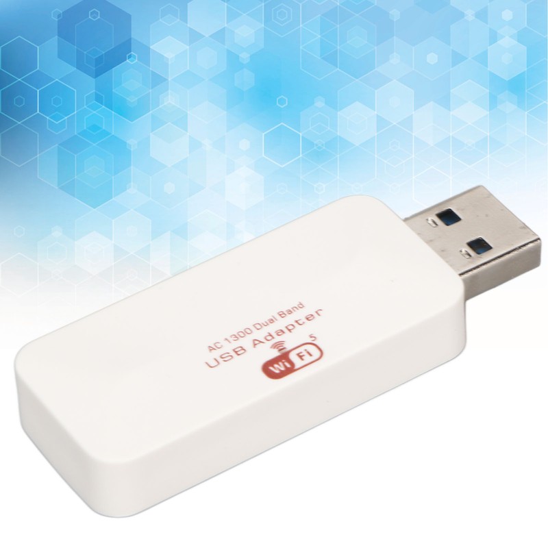 USB WiFi Adapter USB3.0 Dual Band 1300Mbp High Speed MU