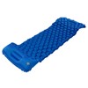 Camping Sleeping Pad Mat Foot Press Inflatable Cushion Mattress for
