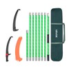 VEVOR Manual Pole Saw, 3.87-27 ft Extendable Pole Tree Pruner,