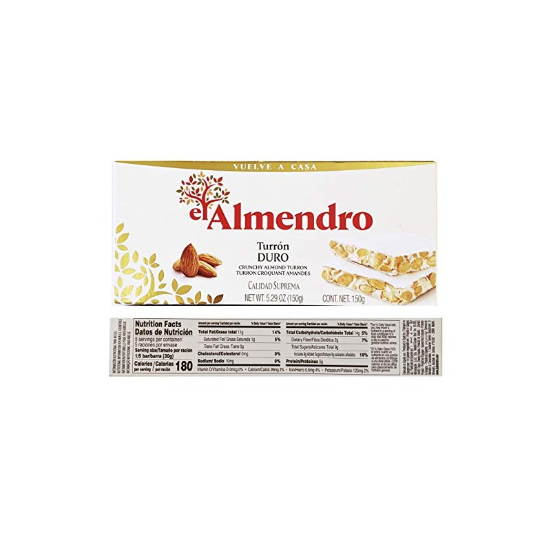 El Almendro Turron 3 Variety Pack- Toasted Egg Yolk Turron