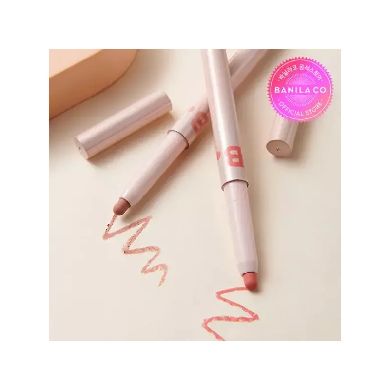 Vanillaco [더블쿠폰5%][바닐라코] (신규컬러 추가) 스머징 립 펜슬 듀오 [스머징 립