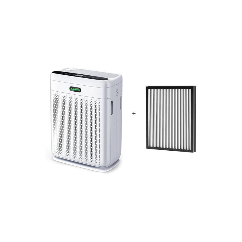 Air Purifier Replacement Filter, 8 in 1 HEPA Filter F1