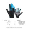 KUTOOK Mountain Bike Gloves, Gel Padded Cycling Gloves Full Finger