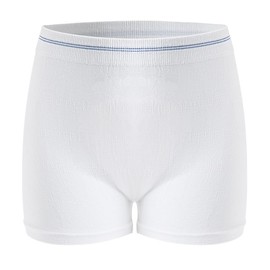 CARER Healthcare Incontinence Pregnancy 3 PCS Mesh Underwear Breathable Mesh Panty Stretchy Postpartum Underwear Hospital Mesh Panties(XL) White