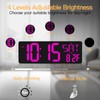 XREXS Large Digital Wall Clock with Remote Control, 16.5 Inch