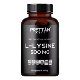 L- Lisina Prettan Suplemento Inmunologico 500mg 90 Caps