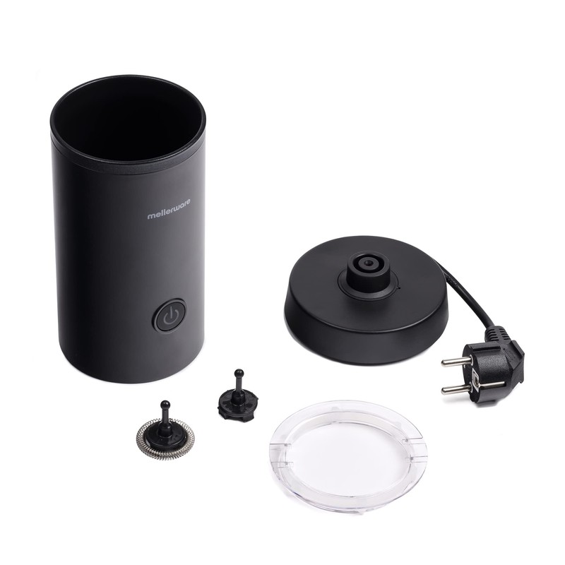 Mellerware Frothy Milchaufschäumer (schwarz, Kunststoff)