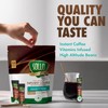 Sollo Brain Power Instant Coffee Sticks (24 Servings) Cinnamon Notes