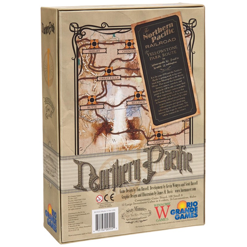 Rio Grande Games Northern Pacific