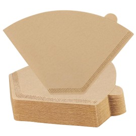 #4 Cone Coffee Filters,100 Count Disposable Coffee Paper Filters,Unbleached Cone Filters 8-12 Cup, Filters For Pour Over and Drip Coffee Maker (100, #04)