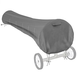 iKover Swimming Pool Solar Reel Cover for Pools Reel up to 20' Wide -Heavy Duty Waterproof Pool Solar Blanket Reel Cover- Provide a Great fit and All Weather Protection(Gray)