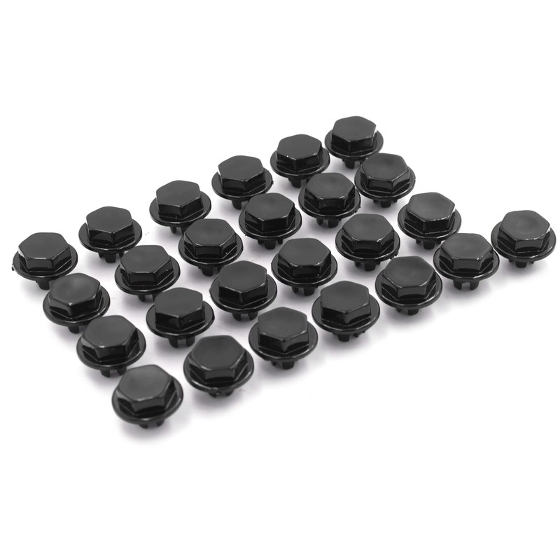 RTRHINOTUNING 50pcs 7.6mm(0.3in) Wheel Decorative Nail Universal Rim Lip Rivets