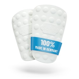 SoPro Shinform Football Shin Pads for Children and Adults Including Socks - 158 x 110 x 5 mm - Lightweight, Small, Non-Slip, Odourless & Made in Germany - Shinform Shin Pads for Men and Women