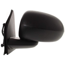 For Jeep Compass 2007-2017 Door Mirror Driver Side | Manual Folding | Power | Heated | Textured Black | Replacement For 5115047AM | CH1320262