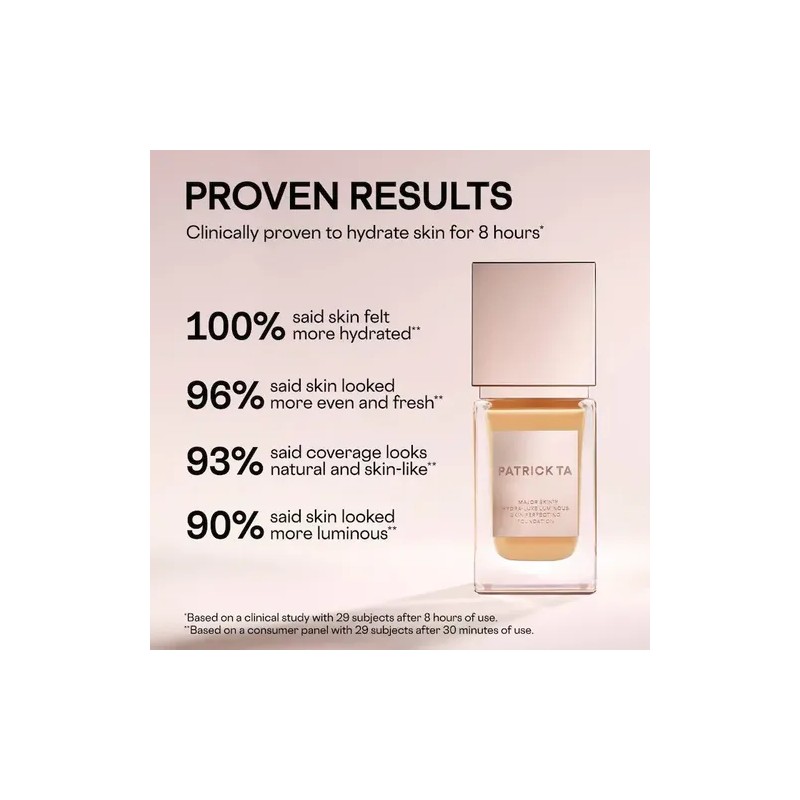 Base Maquillaje Patrick Ta Major Skin Hydra Lux 30ml