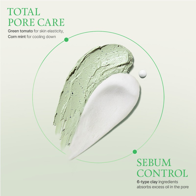 FULLY [FULLY]*mini* Green Tomato Clay Pack Cleanser 30ml