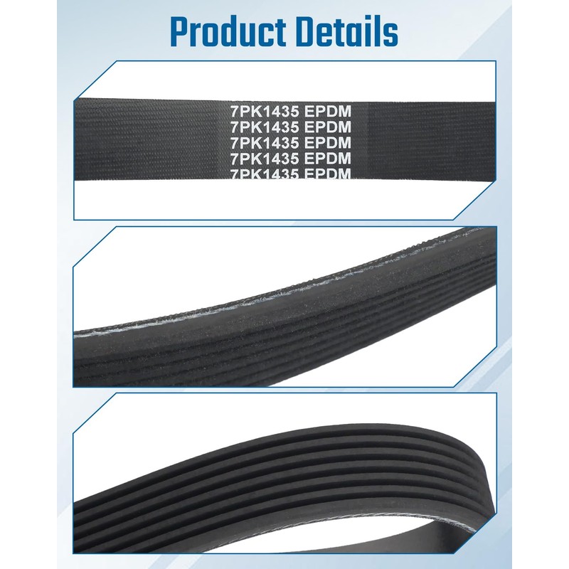 1070565 Serpentine Belt Fit for Honda Civic 2016-2020 Fit for