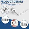 8-Piece Depth Stop Ring Set, Positioner Ring Positioner, HSS Locator