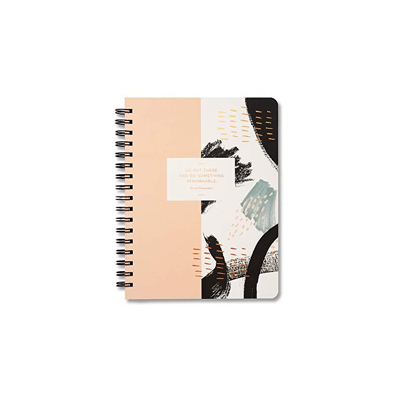 Compendium Spiral Notebook - Go out there and do something