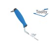 Toolty Tuck Pointer Trowel, Stainless Steel Finger Pointing Trowel, Hand