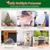 Christmas Tree Storage Bag, Waterproof Clear Removal Bag for Upright