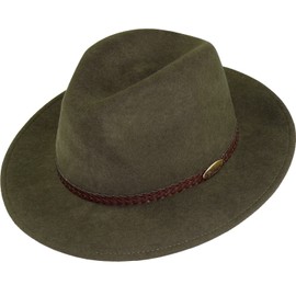 Harrys-Collection Rolling Hat in 3 Colours - mud, size: 58