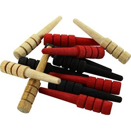 Maple Landmark Spare Wood Cribbage Pegs, 12 pc. - Made in The USA