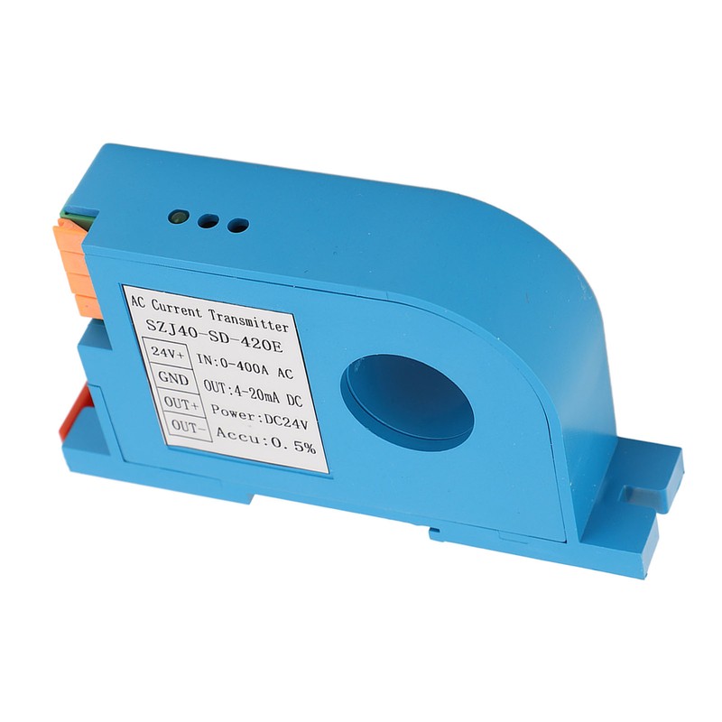 AC Current Transmitter 4‑20mA Output Single Phase AC Current Transducer