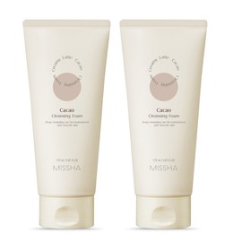 1+1 Missha Creamy Latte Cleansing Foam/Cacao / 1+1 미샤 크리미 라떼 클렌징폼카카오