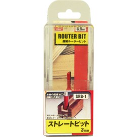 SK11 SRB-1 Router Trimmer Bit, Straight 0.1 inch (3 mm)