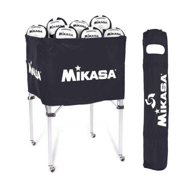 Mikasa BCSPSH-BLA Ball Cart (Black), 36 Ball
