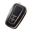 Kinotaka Smart Key Cover for Toyota Cars, Soft TPU for
