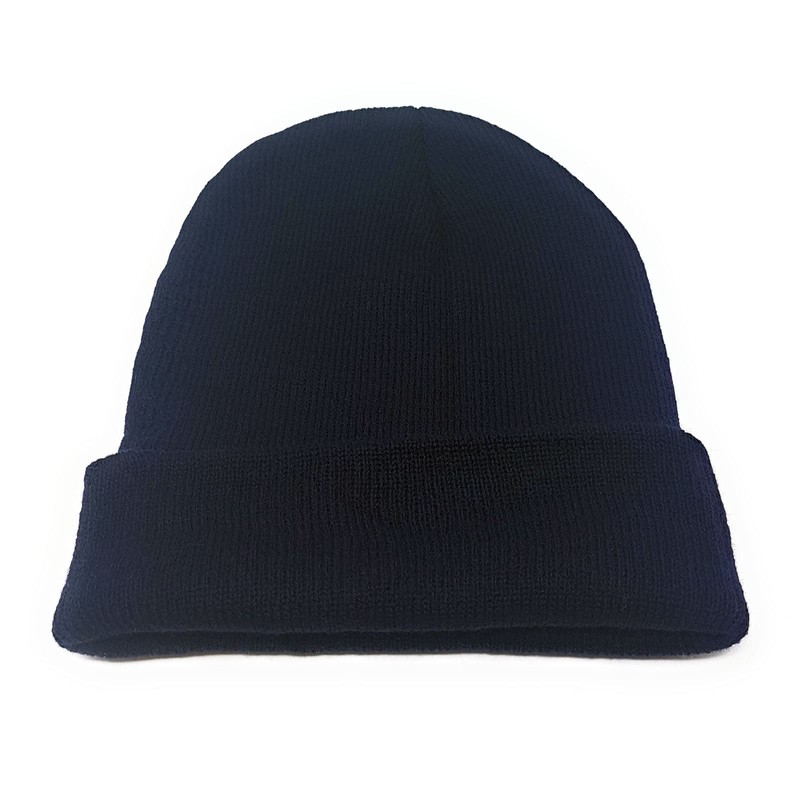 Beanie Hat Mens Ladies Womens Unisex Slouch Winter Woolly Turn