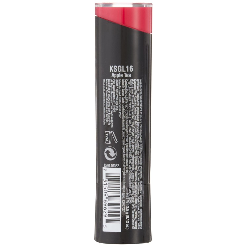 KISS New York Professional Luscious Shine Gel Lipstick Colour: KMGL16
