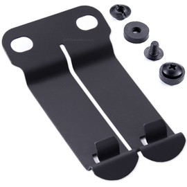 HolsterSmith Monoblock Gear Belt Clip - Inside-The-Waistband/IWB Customized Fit Concealed Carry Holster Mounting Belt Clip Clasp Attachment - (Mounting Hardware Included)