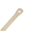 Westmark Teig-/Küchenschaber/Backspachtel, Holz/Naturkautschuk, Woody, Hellbraun/Weiß, 30832270, 27.4 x 5.3 x