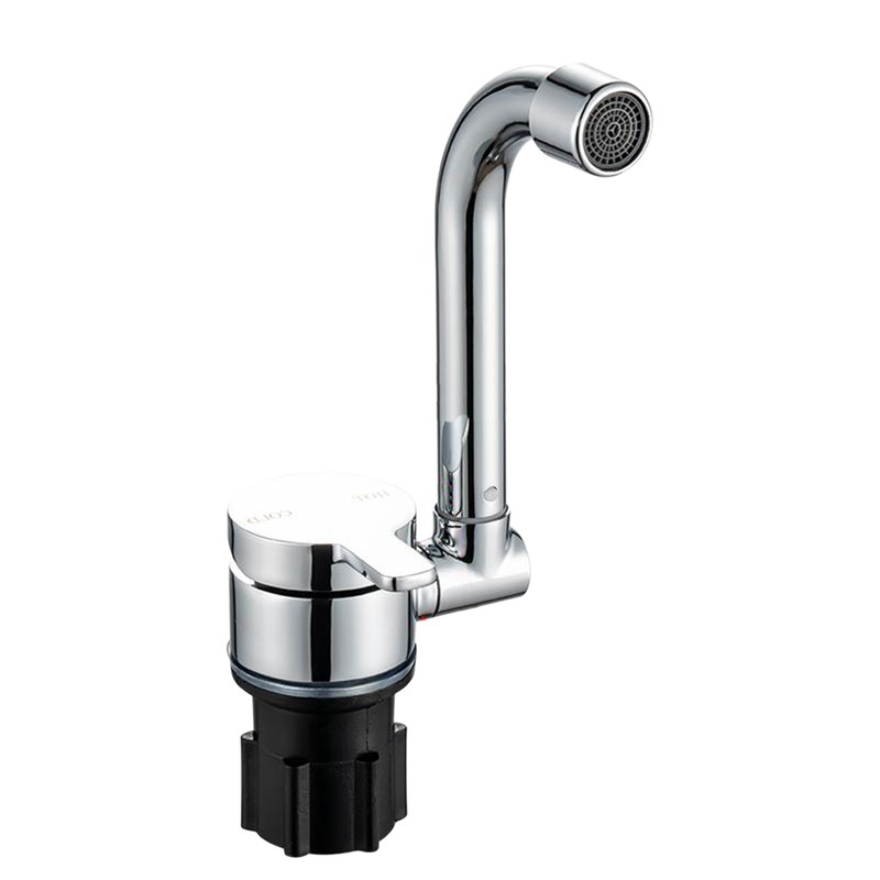 Foldable Faucet for Motorhome 360°Rotation Kitchen Faucet Sink Single-Handle Water
