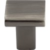 Elements 183BNBDL Park Collection Knob, Brushed Pewter