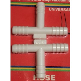 Dorman Help 2 Pack 5/16" x 5/16" x 5/16" Vacuum Hose Tee(s) Barbed 3-Way T Splitter