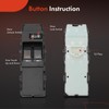 A-Premium Master Power Window Switch Compatible with Dodge Challenger 2008