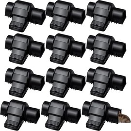 Qualirey 12 Pcs Rat Traps Extra Large Dual Entry Rat and Chipmunk Traps Covered Tunnel Snap Trap Heavy Duty for Indoor Outdoor Garden Basement Yard Rats Mice Chipmunks Quick Reusable and Set Up